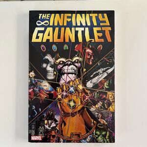 Marvel The Infinity Gauntlet TPB Graphic Novel Thanos Avengers 1-6
